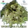 spirulina flakes espirulina escamas acuario herbivoros comida ciclidos peces fondo loricaridos