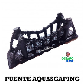 Puente aquascaping puente acuario aquascaping figura decorativa