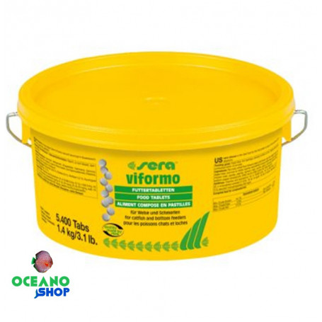 Sera Viformo 2l 1,4kg pastillas peces fondo acuario