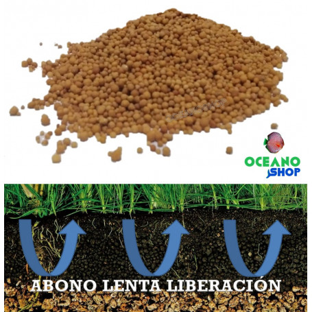 Abono lenta liberación 100gr para acuarios plantados plantas revitaliza sustrato