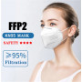 10 UDS MASCARILLAS FFP2 KN95 5 CAPAS