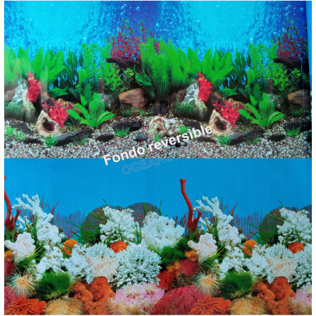 Fondo decorativo doble 100x78cm