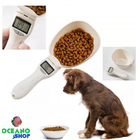 Cuchara digital medidor de pienso