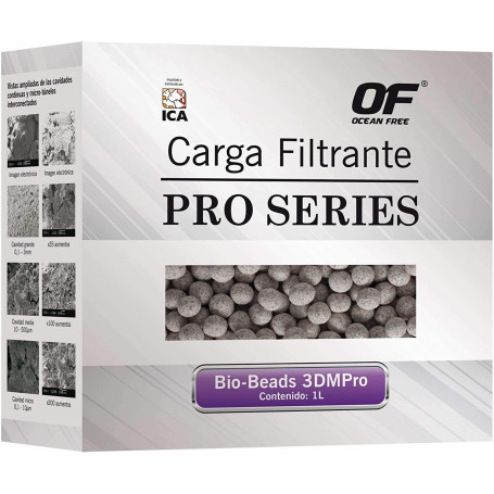 Perlas filtrantes 3DMPro 1l ocean free