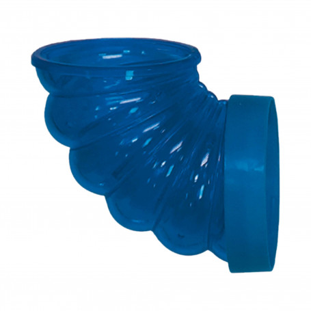 Codo de conexión de CRITTERTRAIL azul