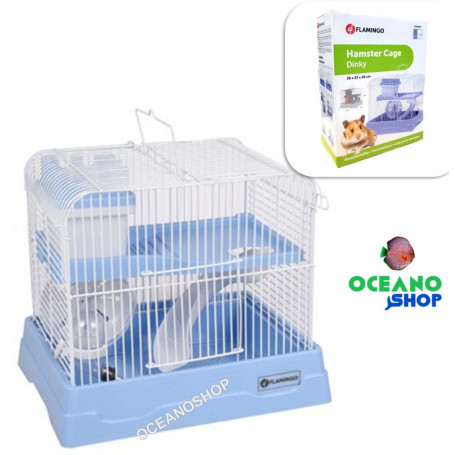 Jaula hamster dinky 30x23x26cm completa