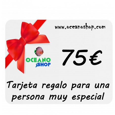 Tarjeta regalo 75€