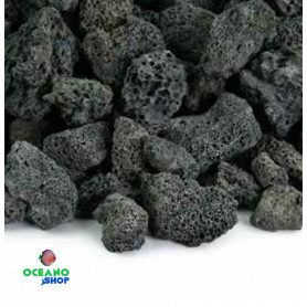 Roca lava black 1 kg Roca lava black 1 kg volcanica acuario acuascaping