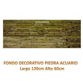 Fondo decorativo acuario 120x60cm Fondo decorativo acuario 120x60cm