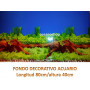Fondo decorativo acuario 80x40cm