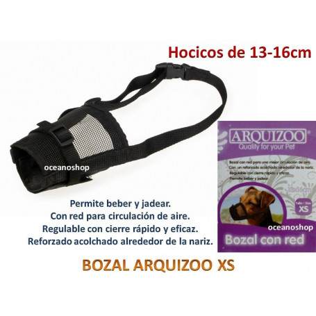 Bozal de nylon talla XS arquivet