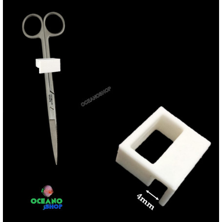 clip soporte poda acuario utensilios tijreas pinzas
