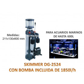 PROTEIN SKIMMER boyu dg-2524 1850l/h PROTEIN SKIMMER boyu dg-2524 1850l/h
