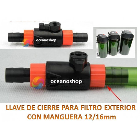 Llave de Cierre 12/16mm compatible con filtro exteriores