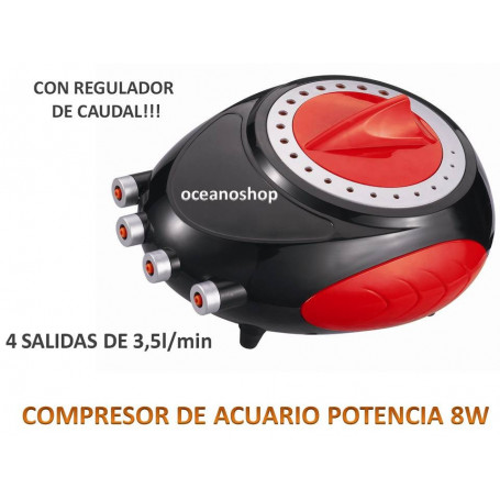 XILONG COMPRESOR AIRE ACUARIO XL-008C