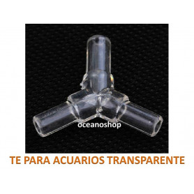TE transparente para aire o co2 TE de plastico para ACUARIO Tubo de Aire Oxigenador CO2 bomba difusores manguera