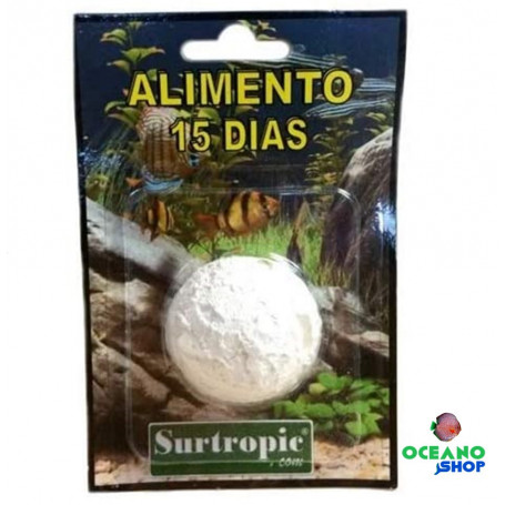 Alimento 15 dias surtropic vacaciones acuario pecera