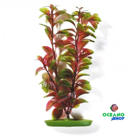 Planta plastico Marina 20cm Red Ludwigia PP-819