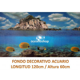 Fondo decorativo Caribian 120x60cm Fondo decorativo Caribian 120x60cm