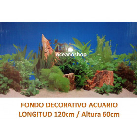 Fondo decorativo amazonas 120x60cm Fondo decorativo amazonas 120x60cm