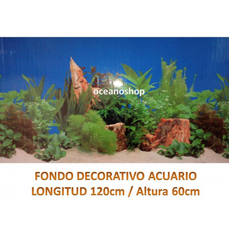Fondo decorativo amazonas 120x60cm