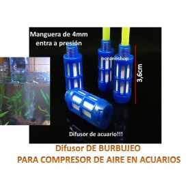 Difusor cilindrico Difusor cilindrico