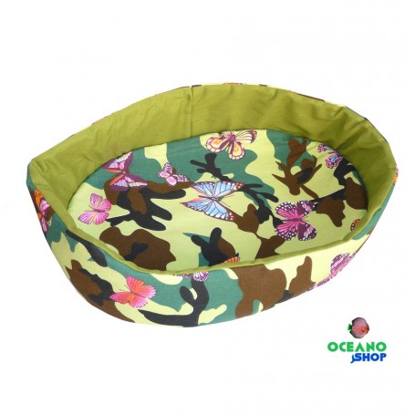 Cama mariposa verde Nº7 57x42cm