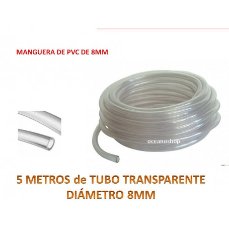2 metros de manguera 8mm