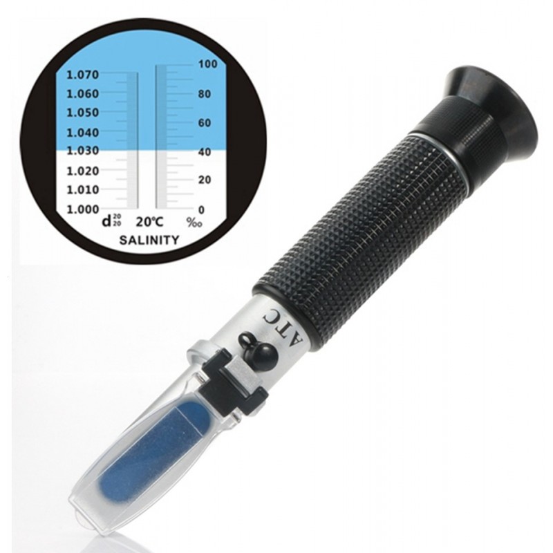 Refractómetro de alcohol Probador de refractómetro Medidor Instrumento de medida Alcohol de mano 0-80% 
