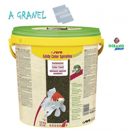 Sera goldy color spirulina nature a granel