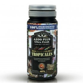 ULTRA FRESH TROPICAL MICRO PELLETS - 120ML AZOO ULTRA FRESH TROPICAL MICRO PELLETS - 120ML AZOO