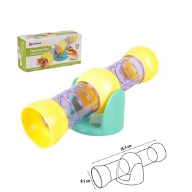 Juguete roedor túnel balancín 26,5x5cm Juguete roedor túnel balancín 26,5x5cm