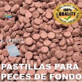 Comida Peces Pastillas de FONDO a GRANEL Comida Peces Pastillas de FONDO a GRANEL