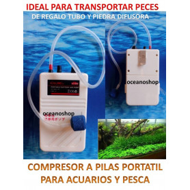 Compresor a pilas portátil Compresor a pilas portátil