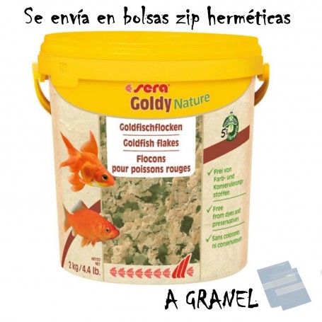 Sera goldy a granel 100ml 250ml 500ml 1000ml 10000ml