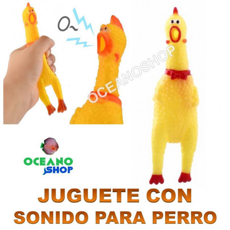 juguete pollo gallina sonido perro entretenimiento adiestramiento