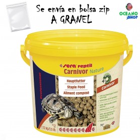 Sera reptil profesional carnivor nature a granel Sera reptil profesional carnivor nature a granel