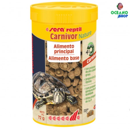 Sera reptil Professional Carnivor nature 250ml