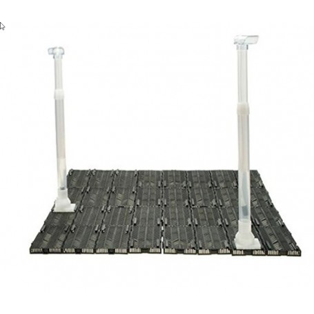 Filtro de placa 119x30cm modular + 2 impulsores