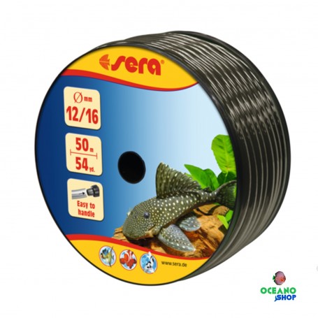 Tubo manguera sera 12/16mm gris