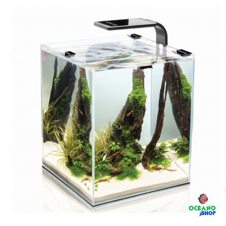 AQUAEL ACUARIO COMPLETO SHRIMP NEGRO D&N 30L