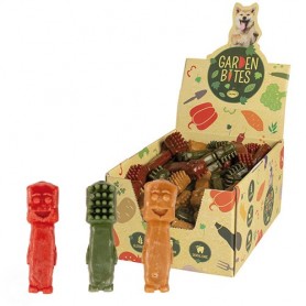 DUVO GARDEN BITES VEGGIE TOBY TOOTHBRUSH DUVO GARDEN BITES VEGGIE TOBY TOOTHBRUSH
