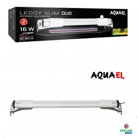 AQUAEL PANTALLA LEDDY SLIM DUO SUNNY & PLANT BLANCA 16W 40-60CM AQUAEL PANTALLA LEDDY SLIM DUO SUNNY & PLANT BLANCA 16W 40-60CM