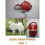 Bozal de nylon talla S