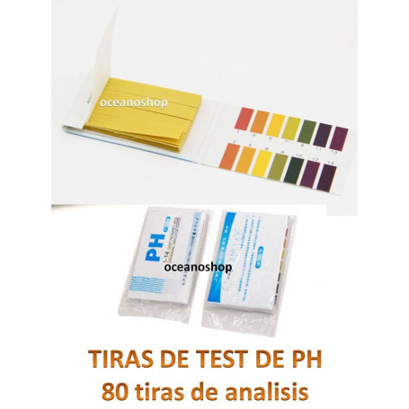 TEST PH (80 tiras)