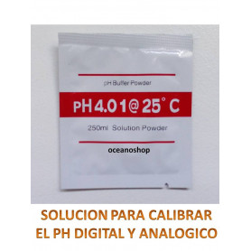 Solucion calibradora de ph 1 sobre Solucion calibradora de ph 1 sobre