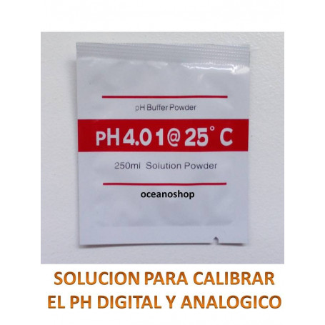 Solucion calibradora de ph 1 sobre