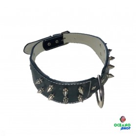 COLLAR PERRO PIEL PINCHOS AJUSTABLE DE CALIDAD CUELLO 45-53cm COLLAR PERRO PIEL PINCHOS AJUSTABLE DE CALIDAD CUELLO 45-53cm