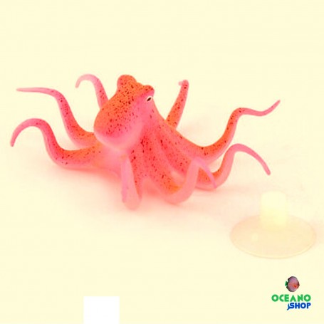 Octopus glowing efect orange