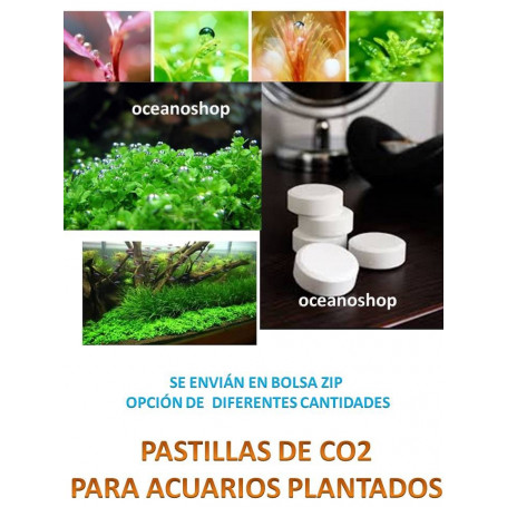 110 pastillas de CO2